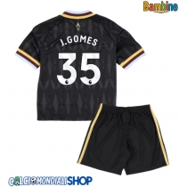 Maglie da calcio Aston Villa Joao Gomes #35 Seconda Maglia Bambino 2026-27 Manica Corta + Pantaloni corti)